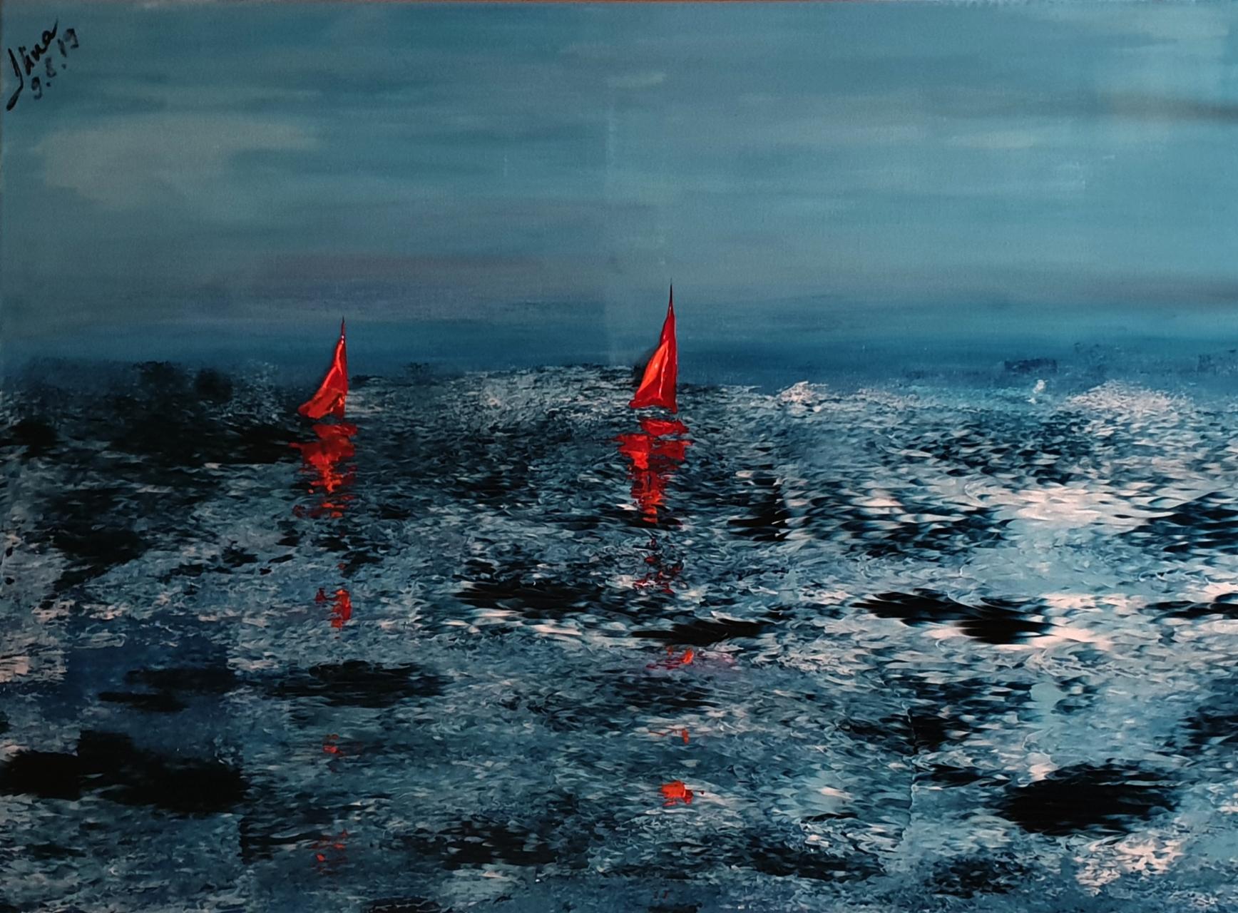 ArteDiAlina.com painting: tough love